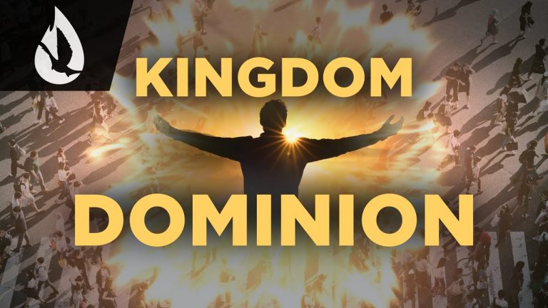 Dominion Mentality (Bible Study)—Part 1